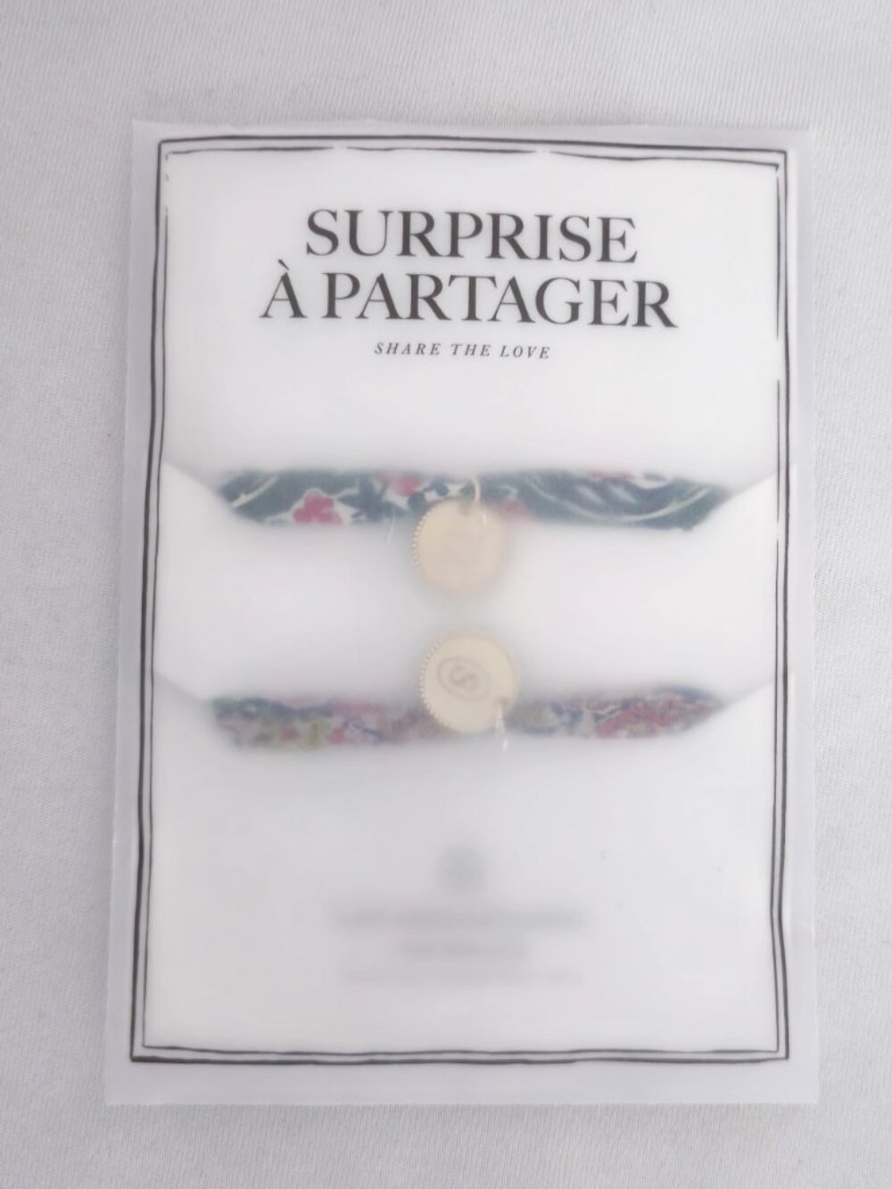 NEW Sezane Floral Fabric Bracelets